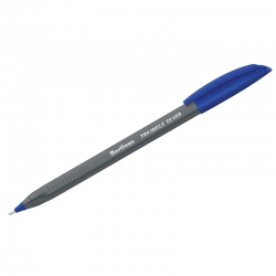 Ручка шариковая  Berlingo Triangle Silver синяя 1,0мм, арт. СВр_10792